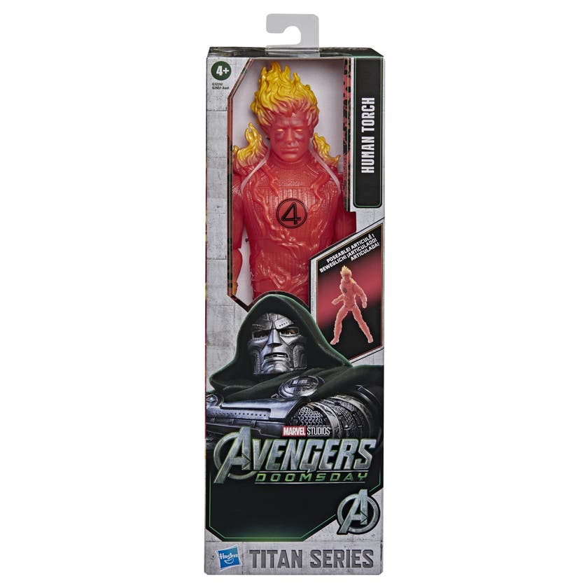 Marvel Avengers Doomsday Titan Series Human Torch