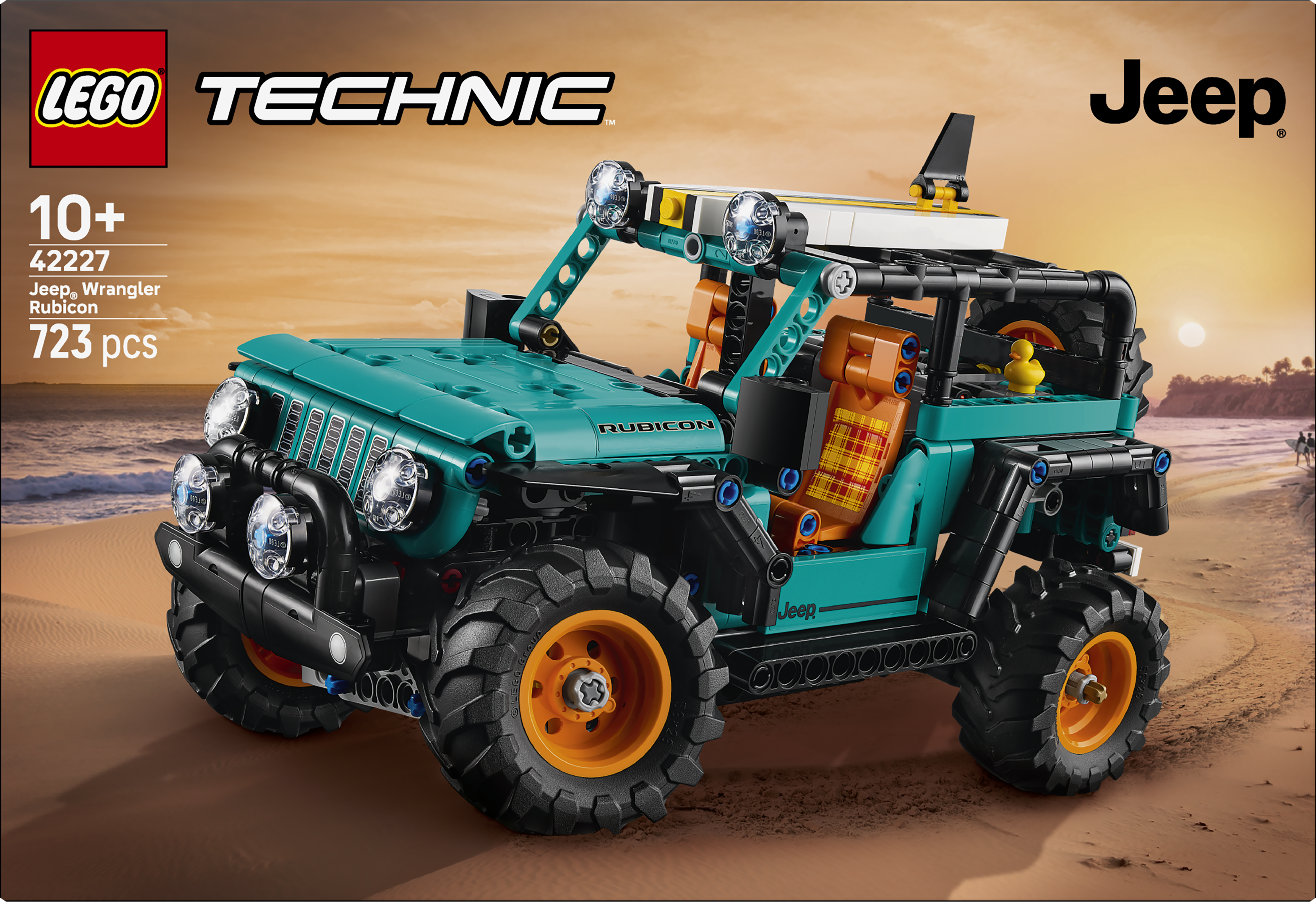 LEGO® Technic Jeep® Wrangler Rubicon SUV Byggset 42227