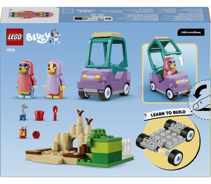LEGO® Bluey Tanter med Bingo och Bluey Byggleksak 11216