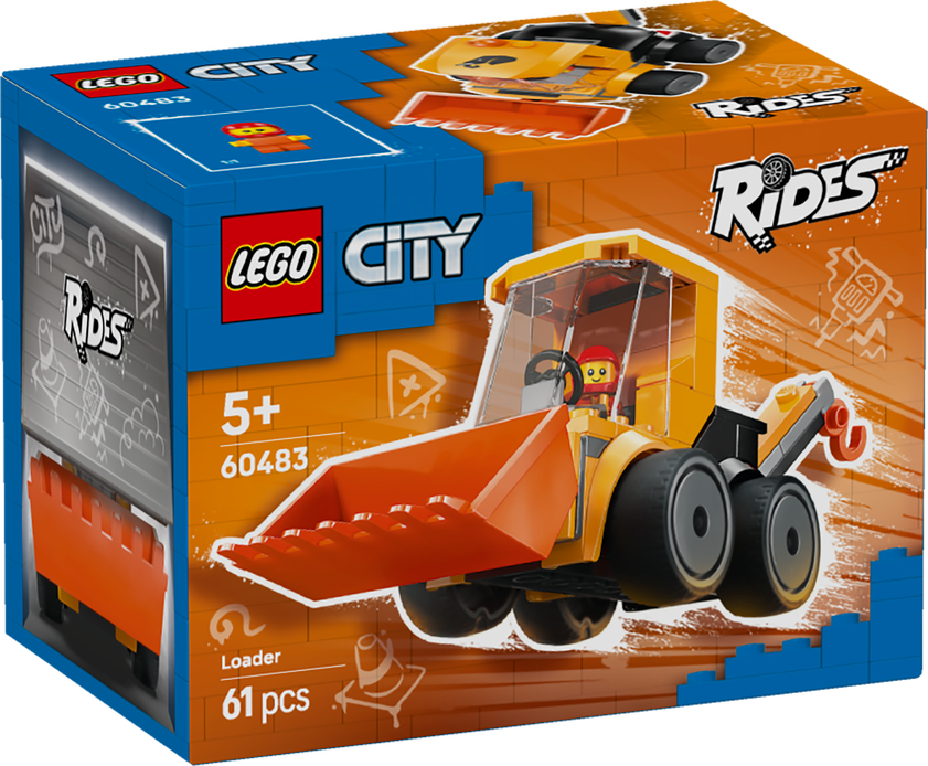 LEGO® City Fordon – hjullastare – Bygg- och lekset 60483