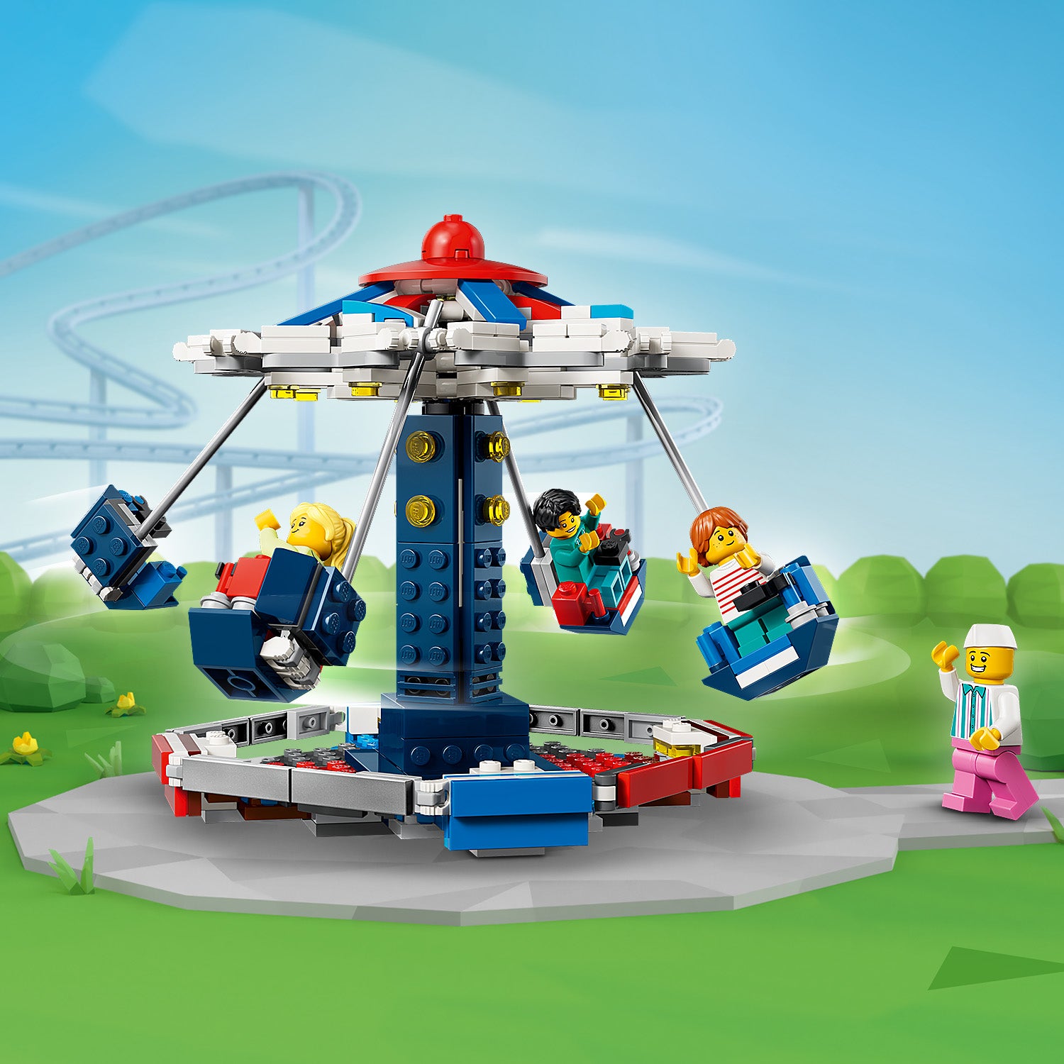 LEGO® Creator 3-i-1 Ikoniskt pariserhjul Byggleksak 31389