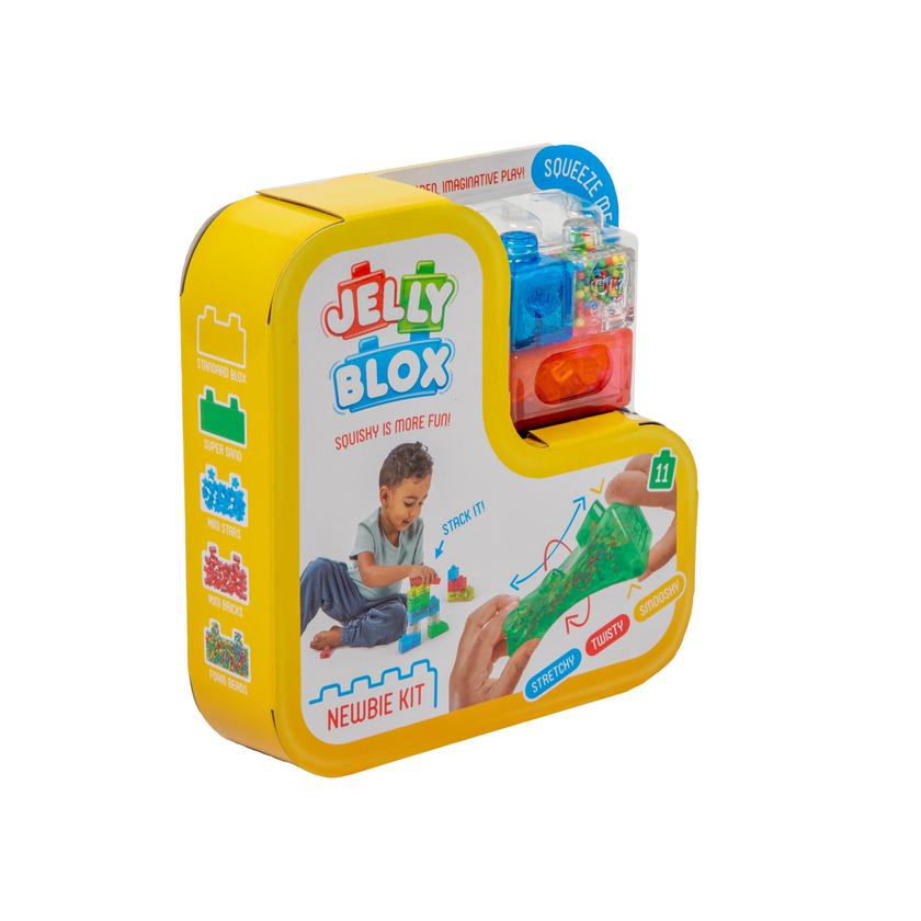 Jelly Blox Newbie Kit - Mjuka byggklossar