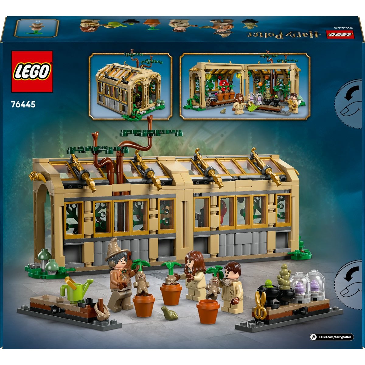 LEGO Harry Potter  76445, Hogwarts™ slott: lektion i örtlära