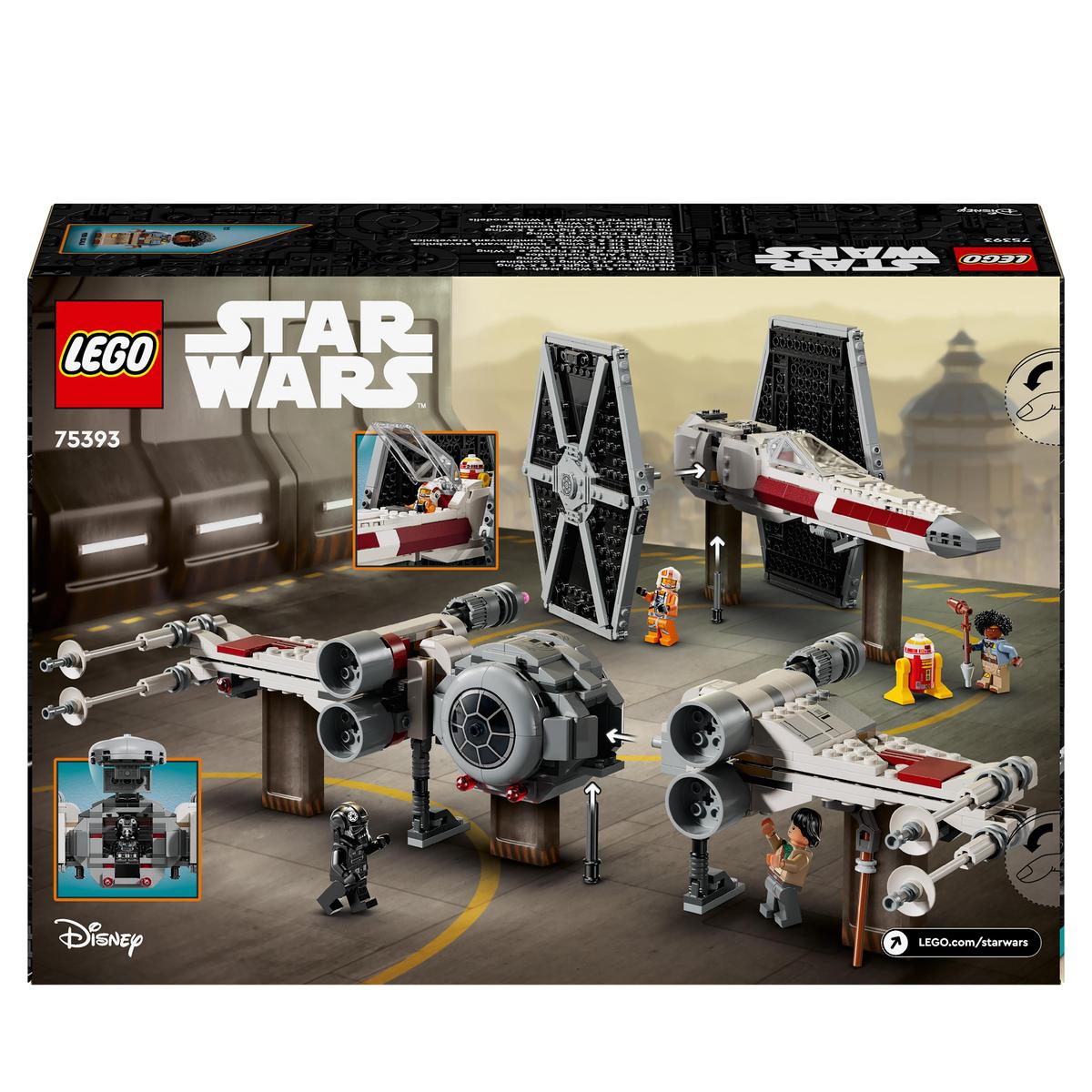 LEGO Star Wars 75393, TIE Fighter & X-Wing Mash-up