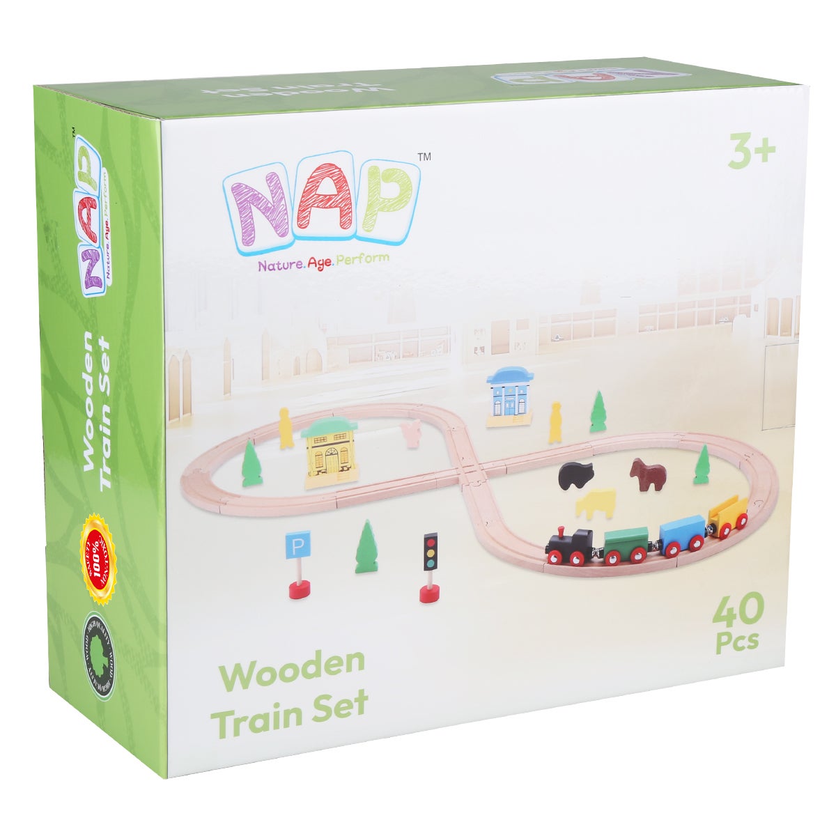 NAP Tågbana 40 spårdelar