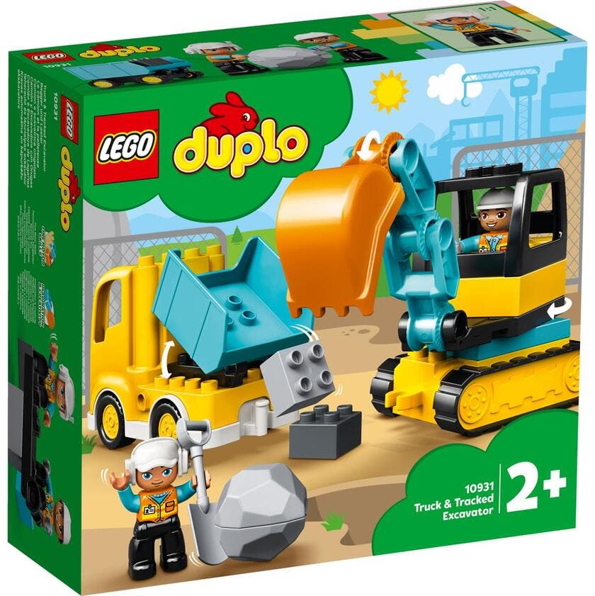 LEGO Duplo 10931, Lastbil och grävmaskin