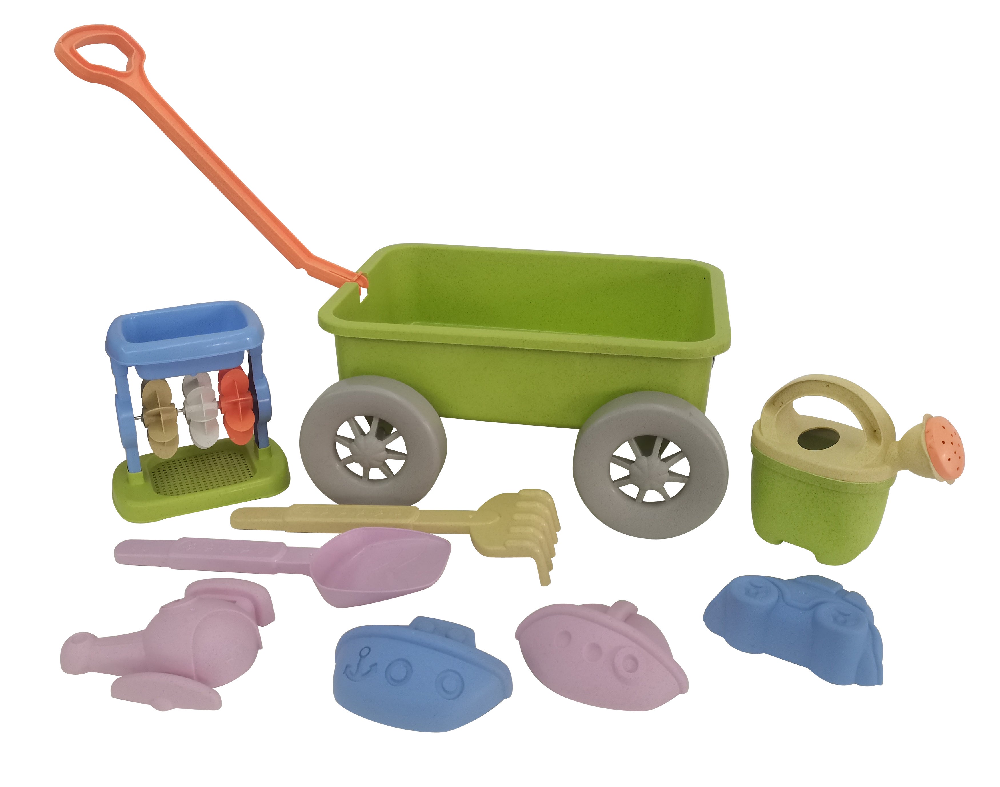 Wind&Water, Sandvagn med tillbehör