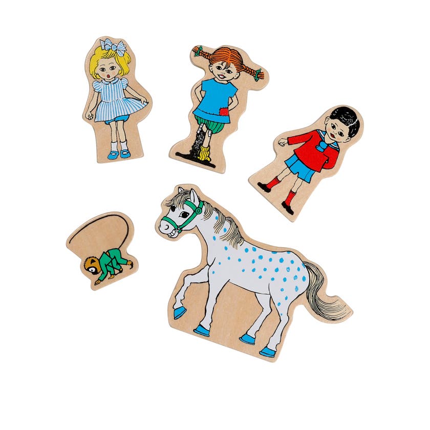 PIPPI FIGURER TRÄ