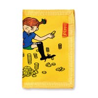 Pippi, Plånbok, Gul