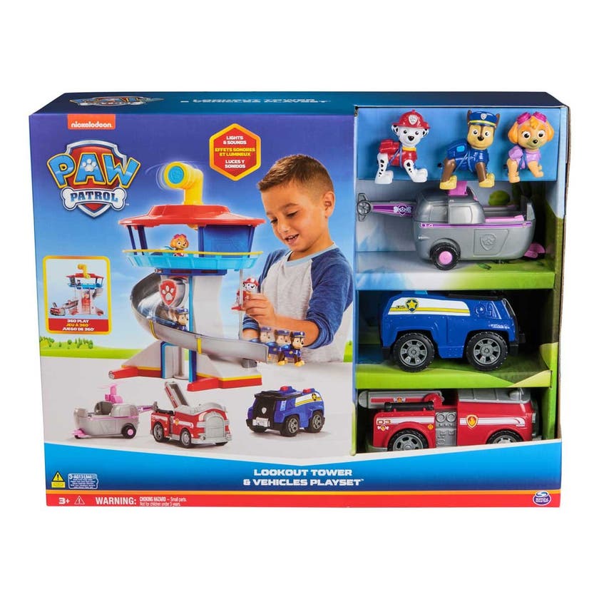 Paw Patrol Lookout Tower Bundle - Ikoniskt räddningston