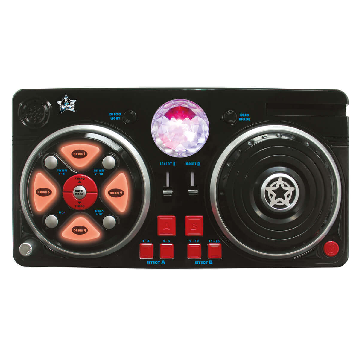 Stage, DJ Mixer bord