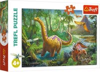 Trefl Dinosaurier pussel 60 bitar