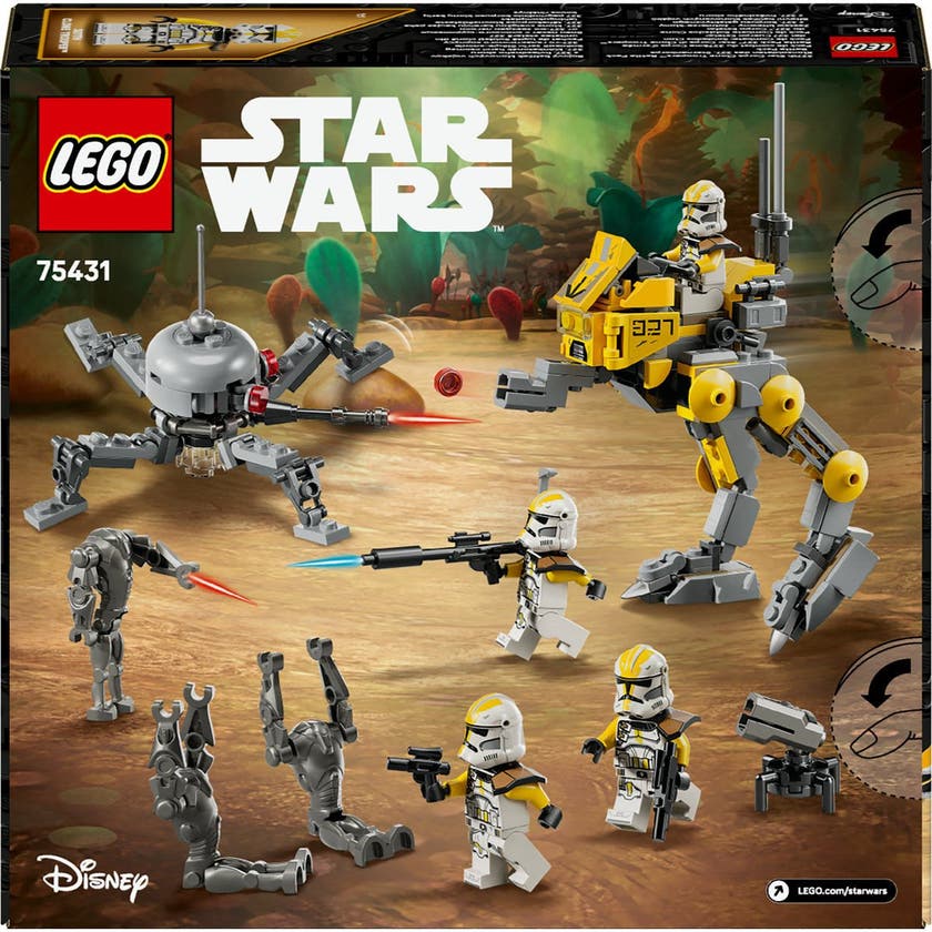 LEGO Star Wars TM 75431, 327th Star Corps Clone Troopers™ Battle Pack