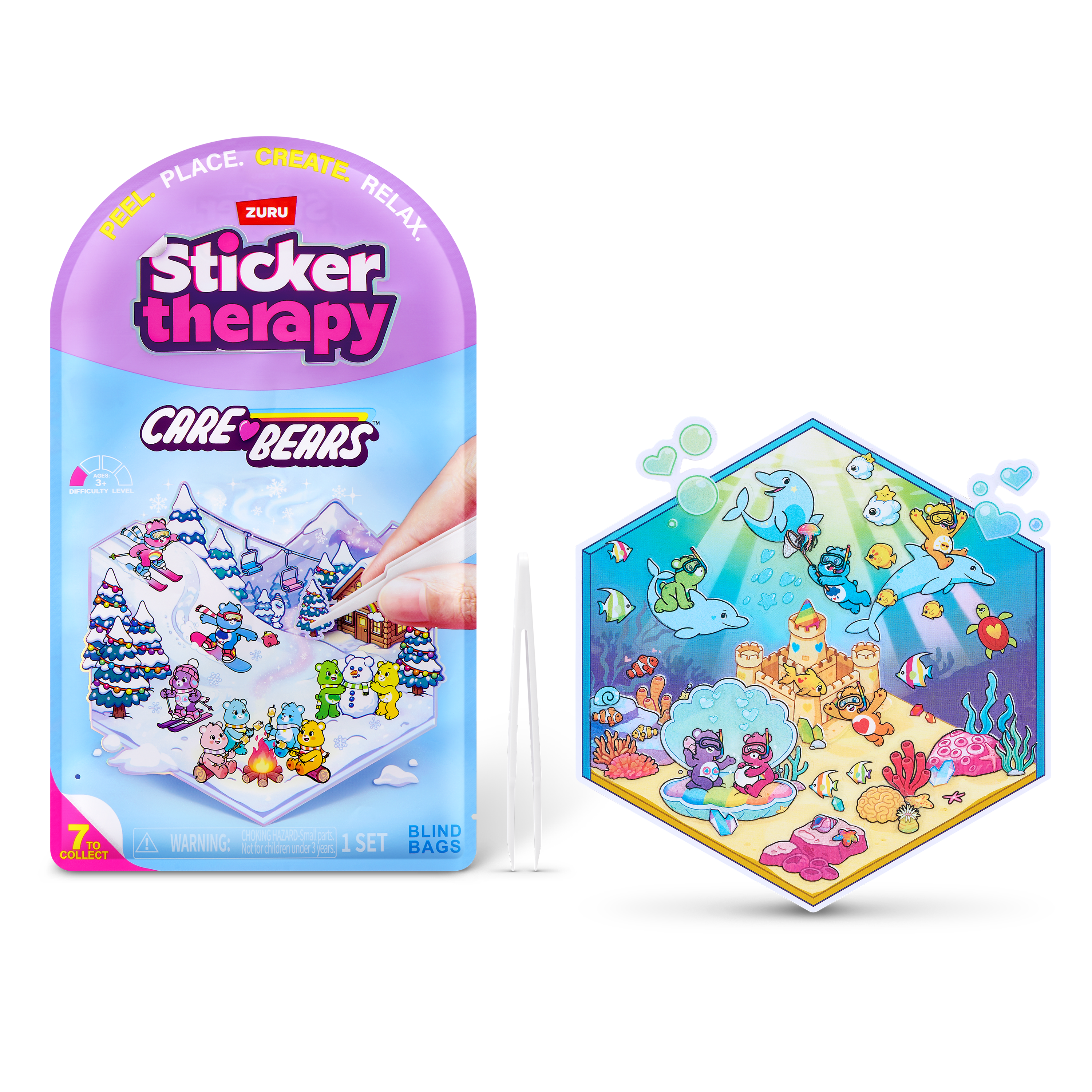 ZURU Sticker Therapy Care Bears