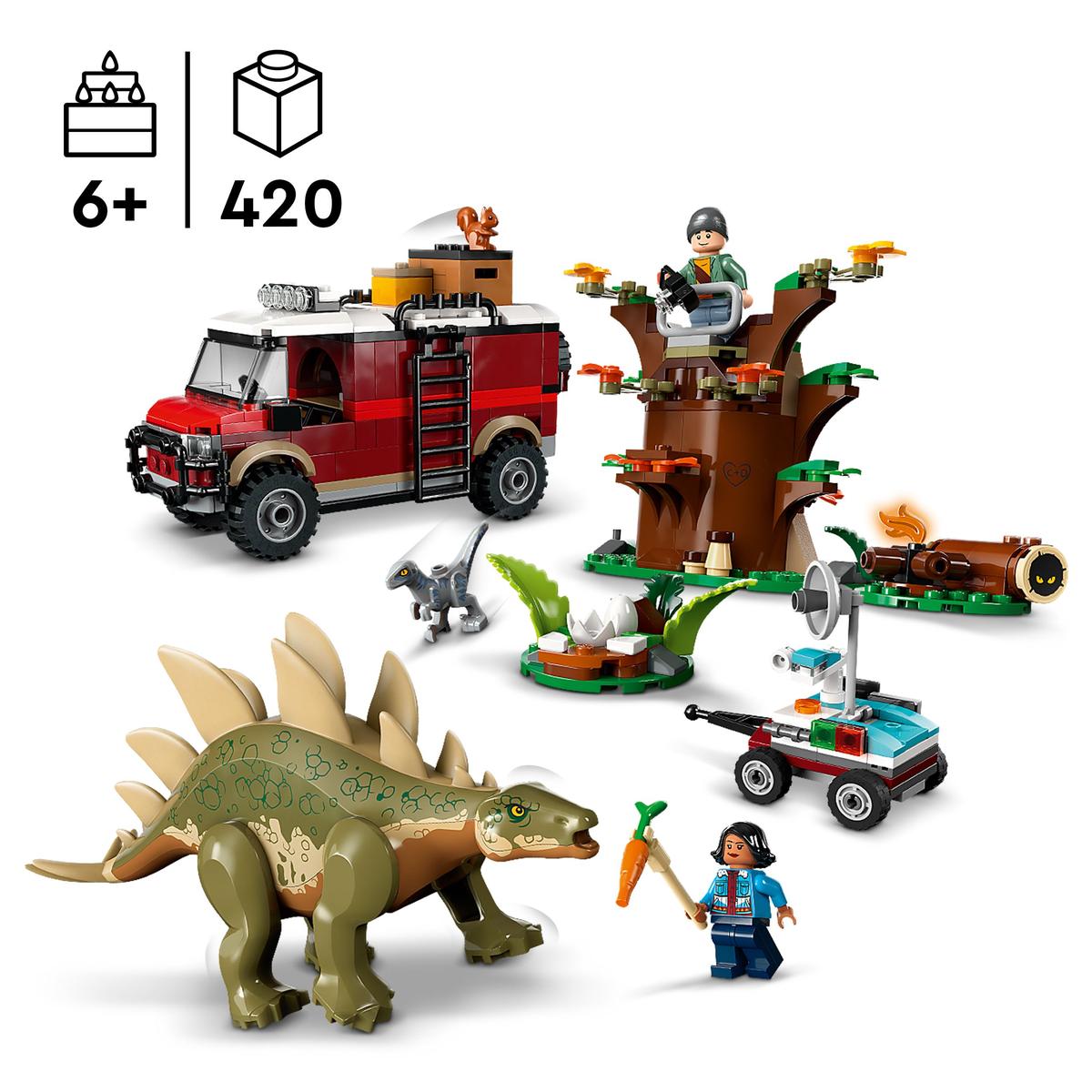 LEGO Jurassic World 76965, Dinosaurieuppdrag: stegosaurusupptäckt