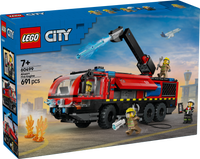 LEGO® City Flygplatsbrandbil – Byggset med leksaksbrandbil 60499