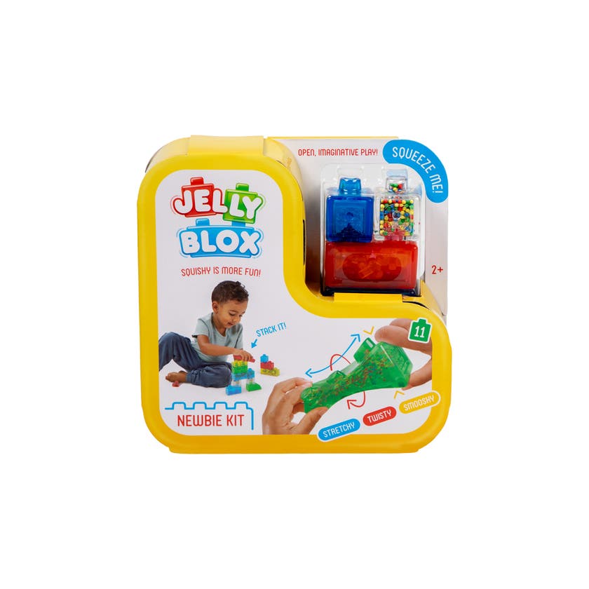 Jelly Blox Newbie Kit - Mjuka byggklossar
