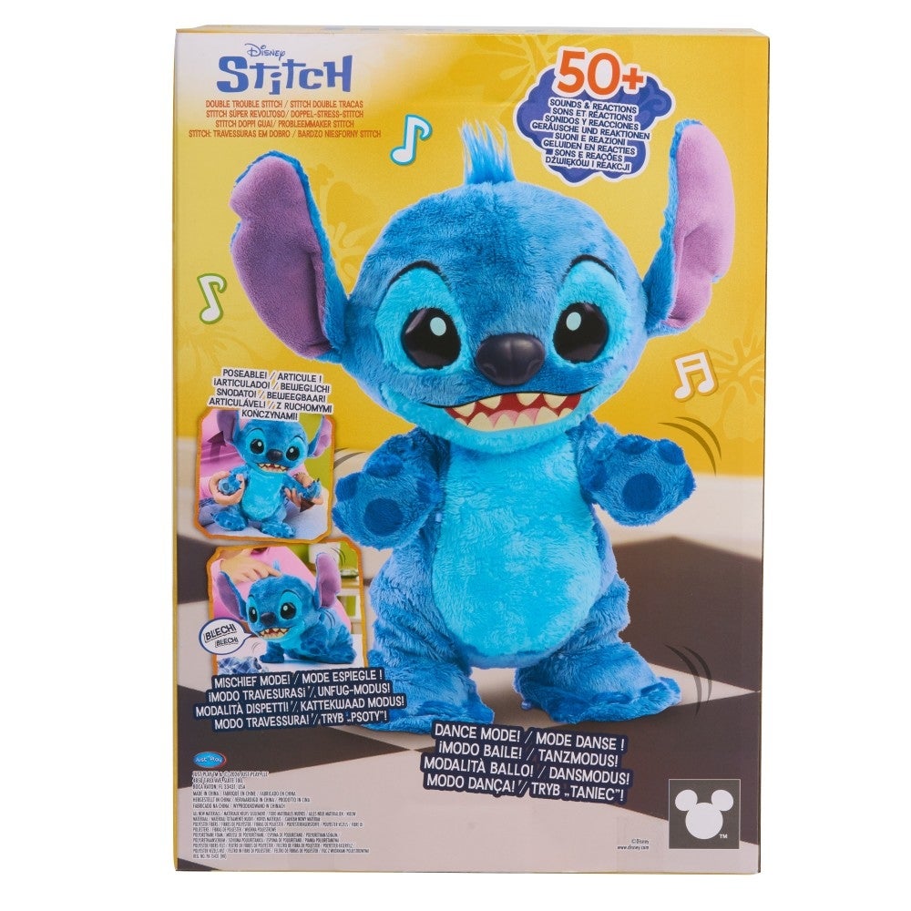 Disney Stitch Double Trouble - Interaktiv Gosedjur