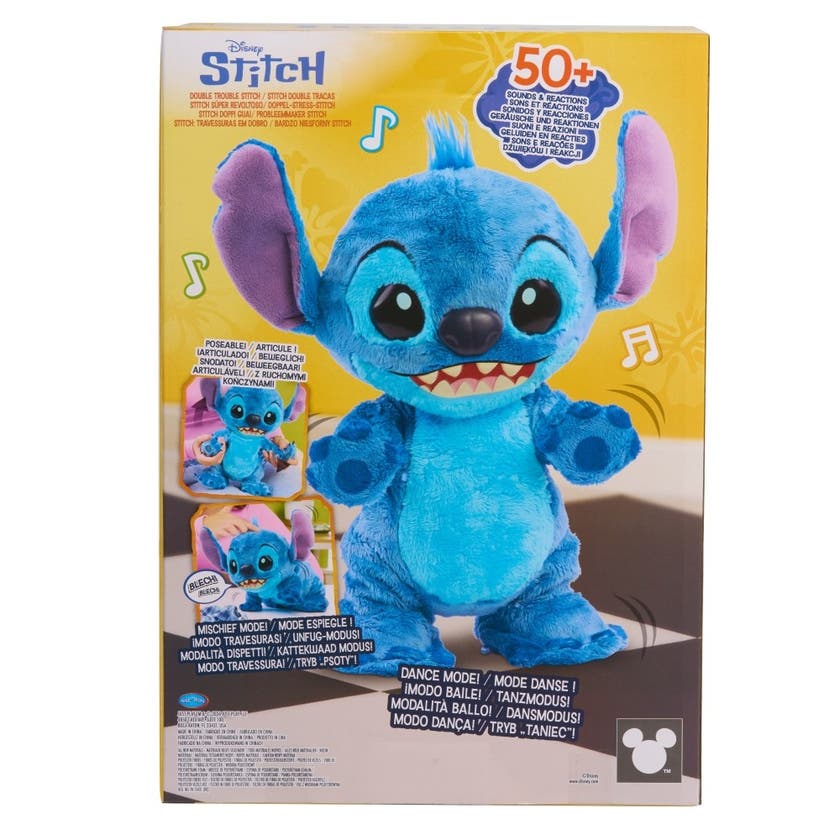 Disney Stitch Double Trouble - Interaktiv Gosedjur