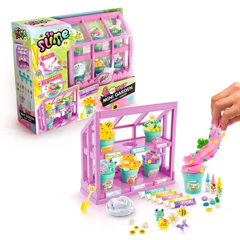 So Slime Flower Mini Garden – Skapa doftande slime i växthus