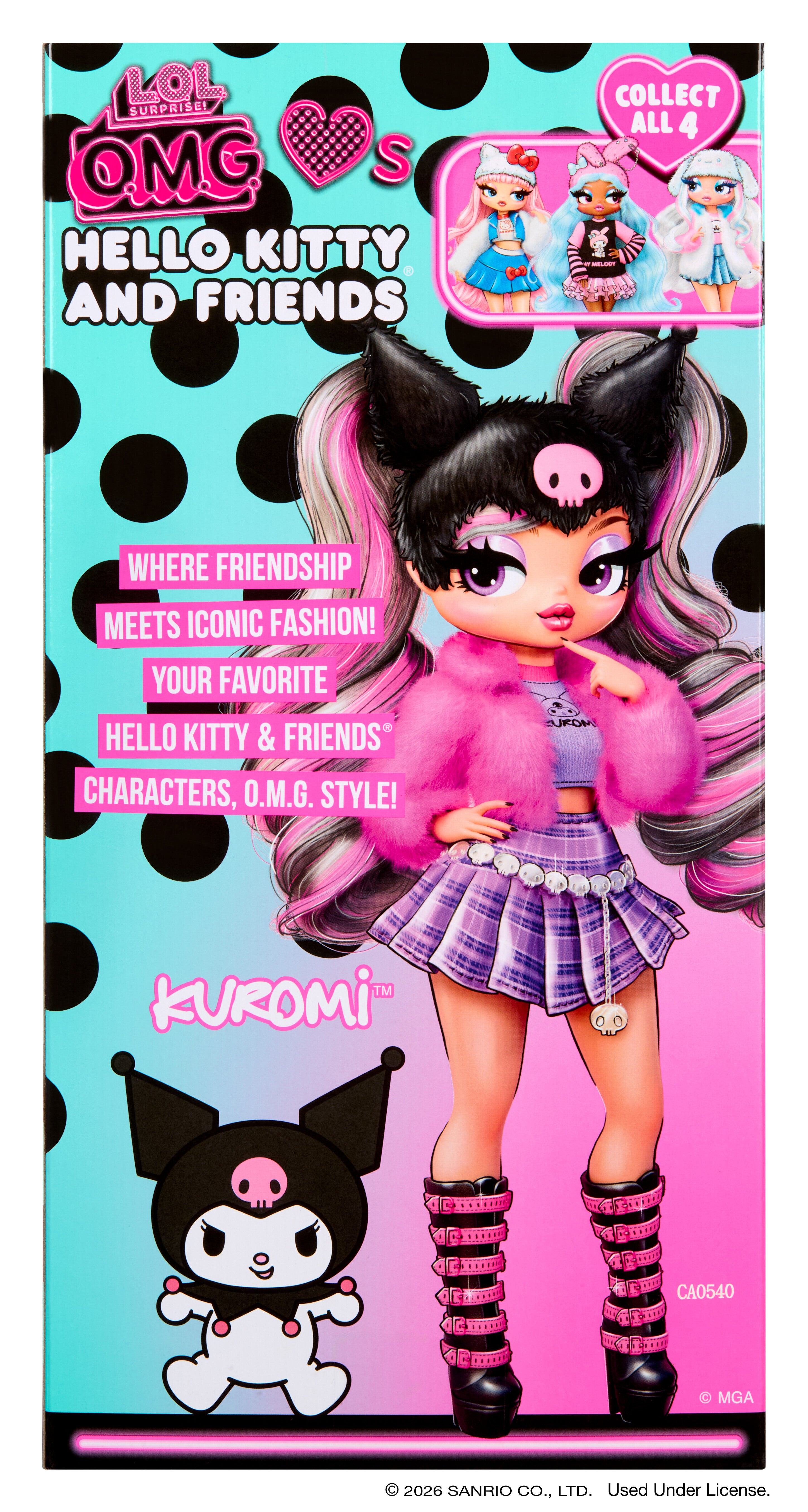 L.O.L. Surprise! O.M.G. Kuromi Fashion Docka