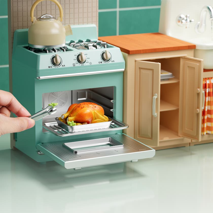 Mini Brands Magic Cook Kitchen - minileksakskök