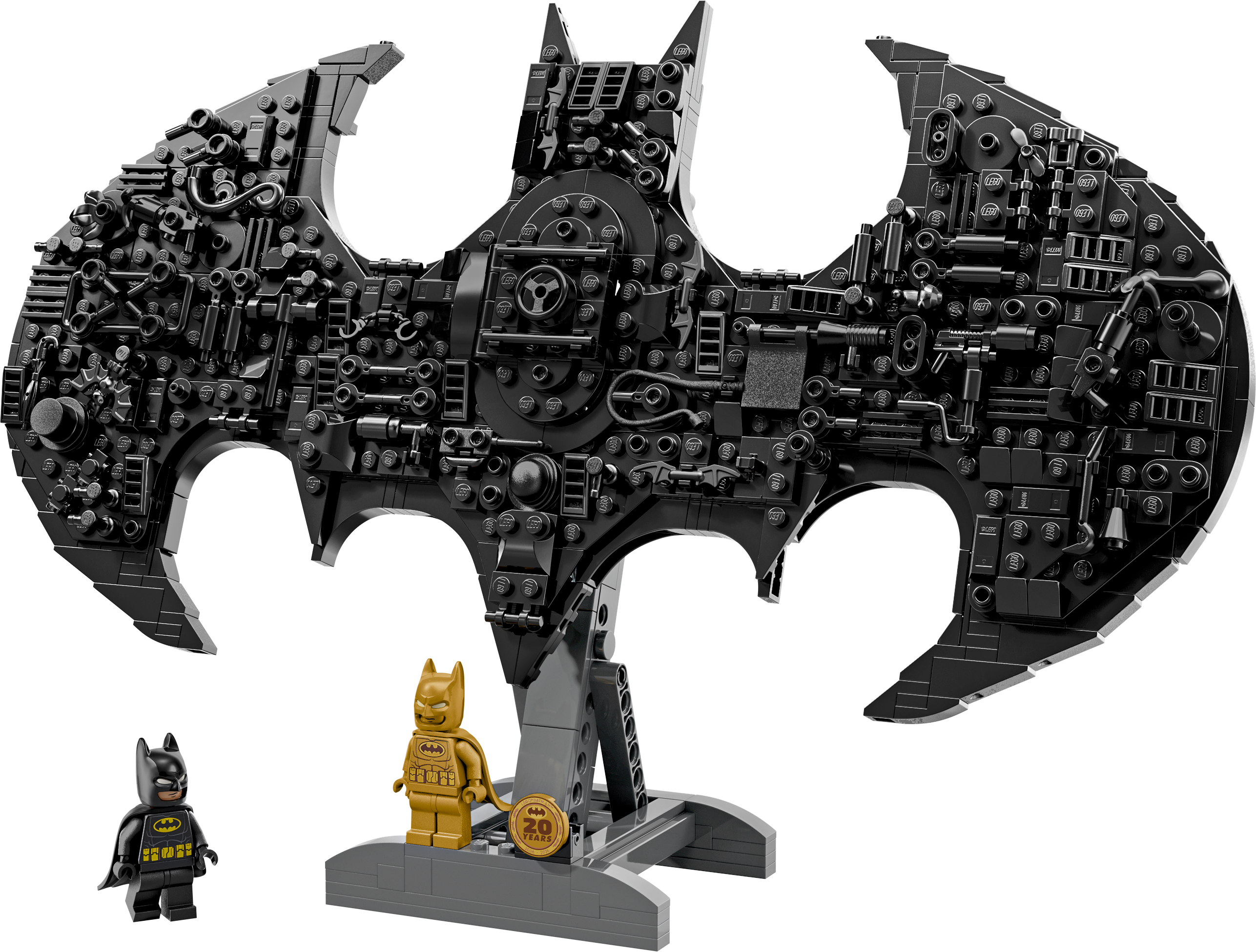 LEGO® DC Batman™: Batman logotyp, Byggleksak med syperhjälte 76330