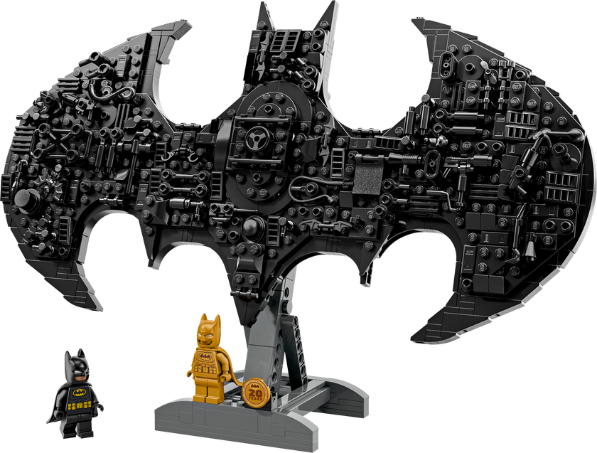 LEGO® DC Batman™: Batman logotyp, Byggleksak med syperhjälte 76330