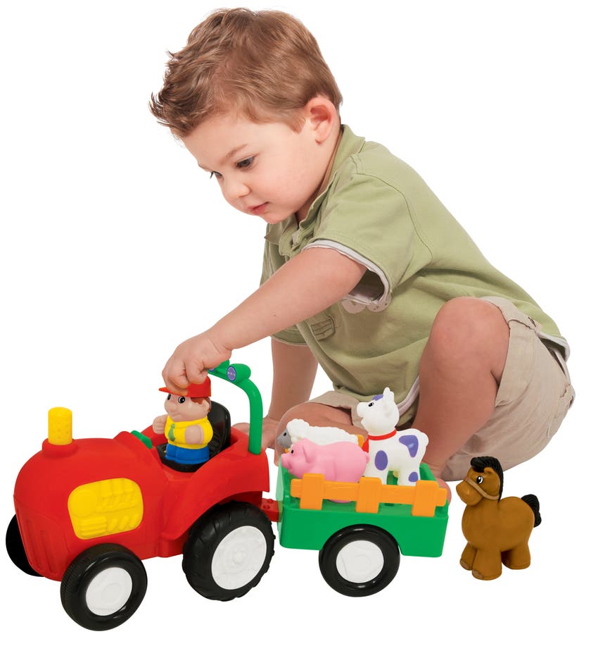 KID, Traktor med släp & bondgårdsdjur