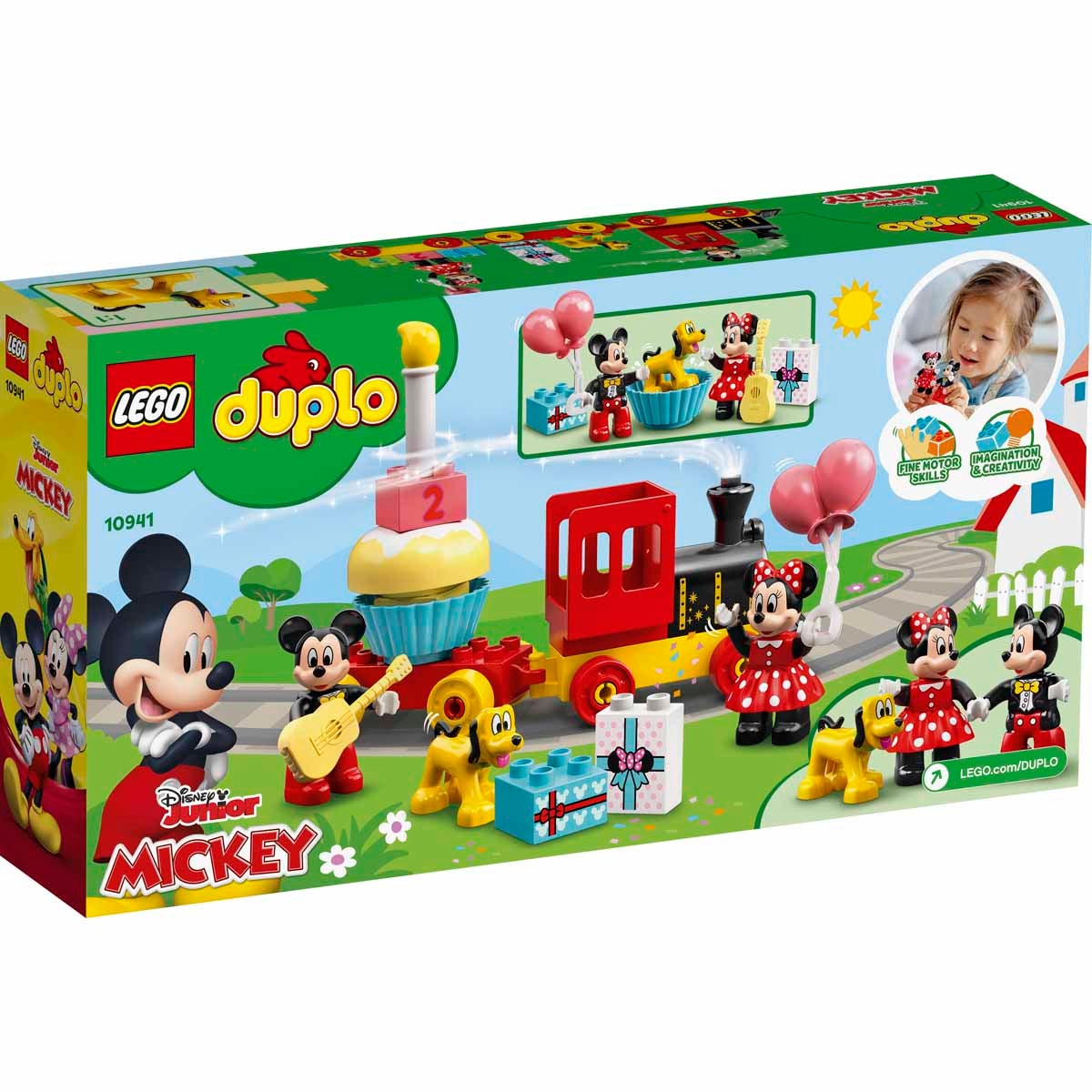 LEGO DUPLO Disney TM 10941, Musse och Mimmis födelsedagståg