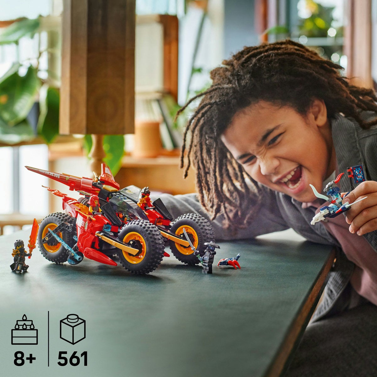 LEGO Ninjago 71844, Ninjornas stridsfordon