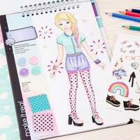 Make it Real, Fashion Design Sketchbook: Pastel Pop!