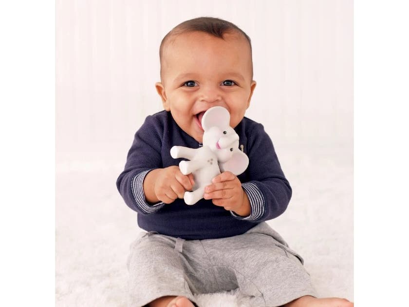 Infantino - Squeeze & Teethe Elephant