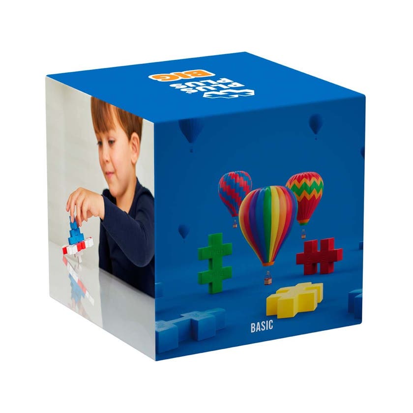 Plus-Plus, BIG Basic Mix, 100 delar