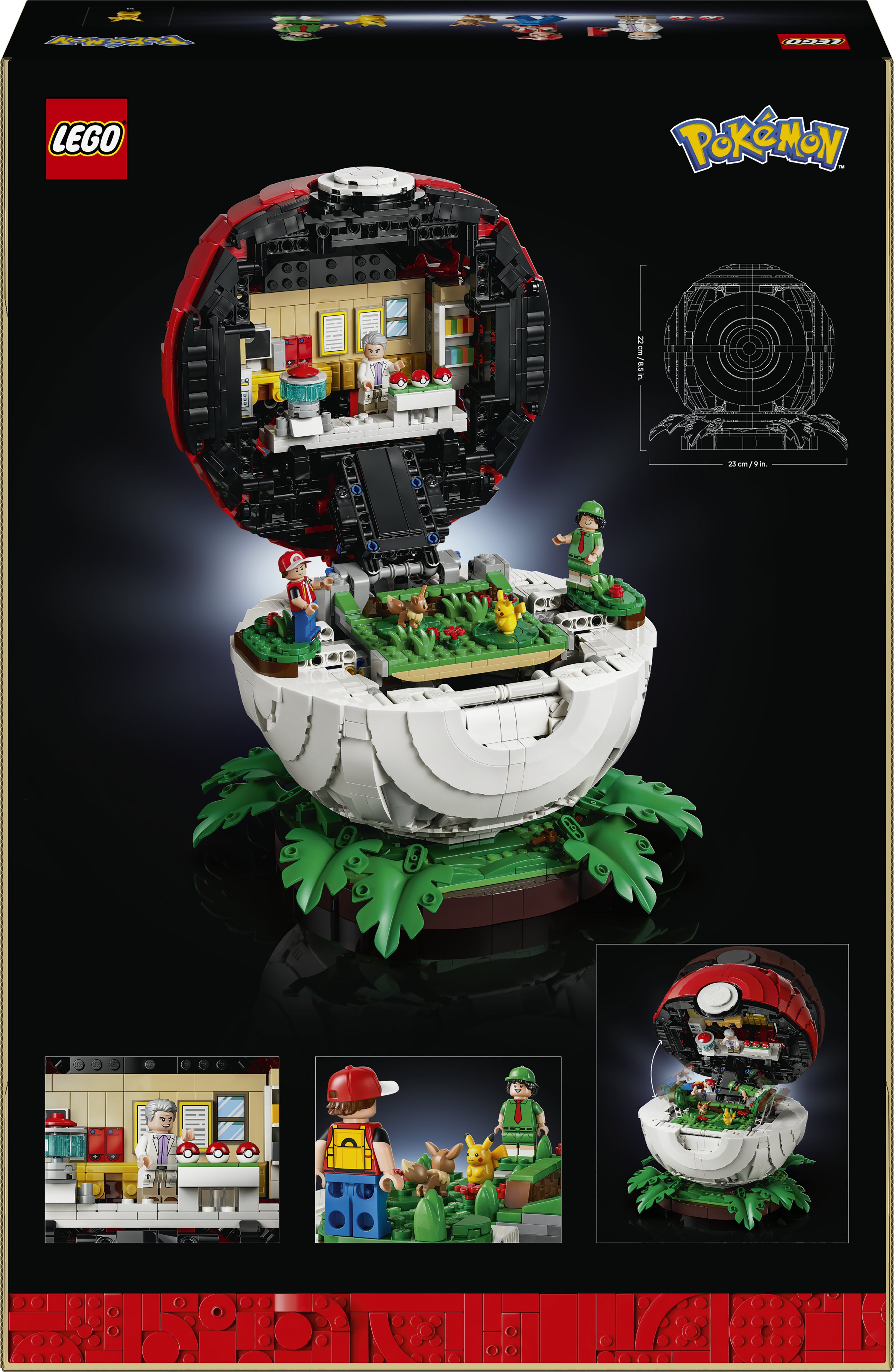 LEGO® Pokémon Ikoniska Tränarmomenten Poké Ball 72154