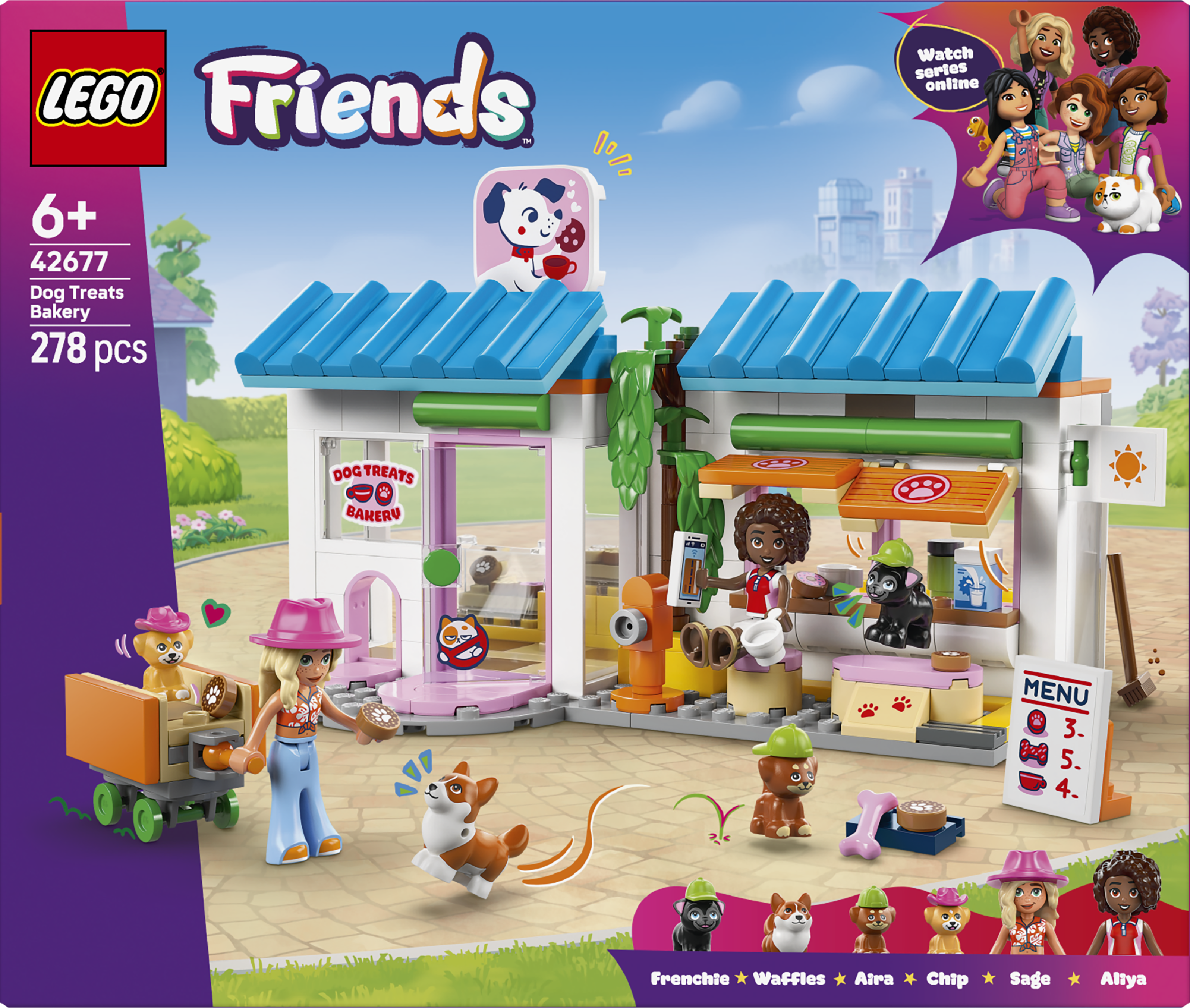 LEGO® Friends Hundbageri Bygg- och lekset 42677