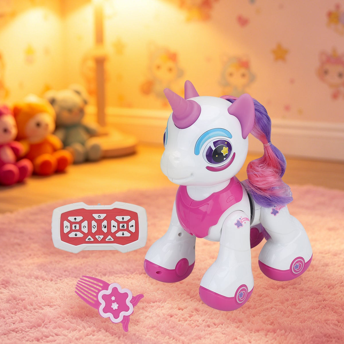 Hi-Tech Unicorn Stella, leksaksfigur