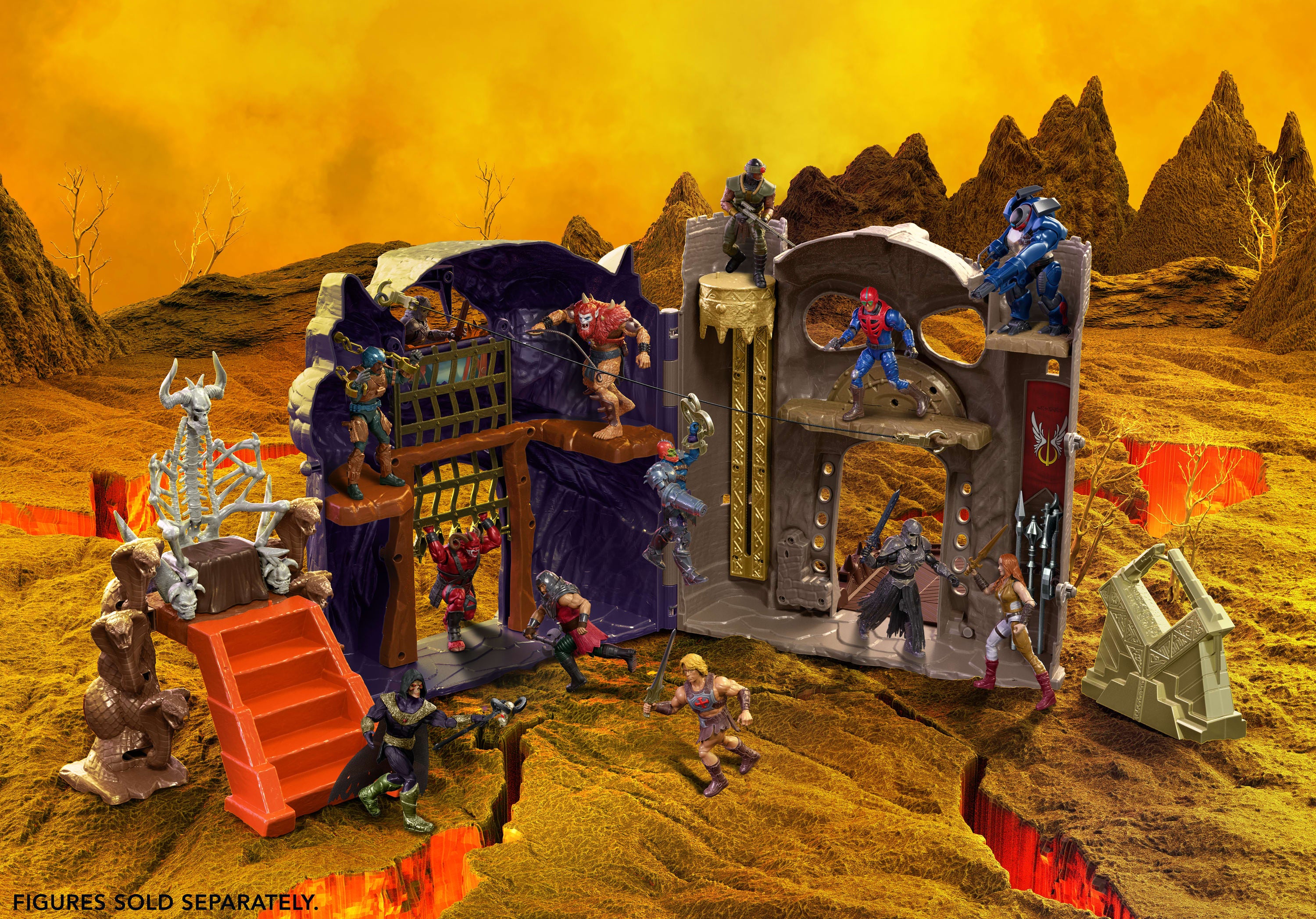 Masters of the Universe Battle for Eternia 2-i-1 Lekset
