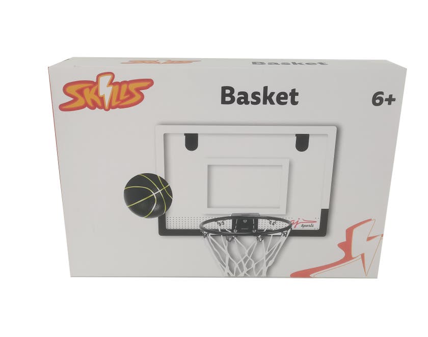 Skills Basketkorg för Vägg – Med Boll och Pump