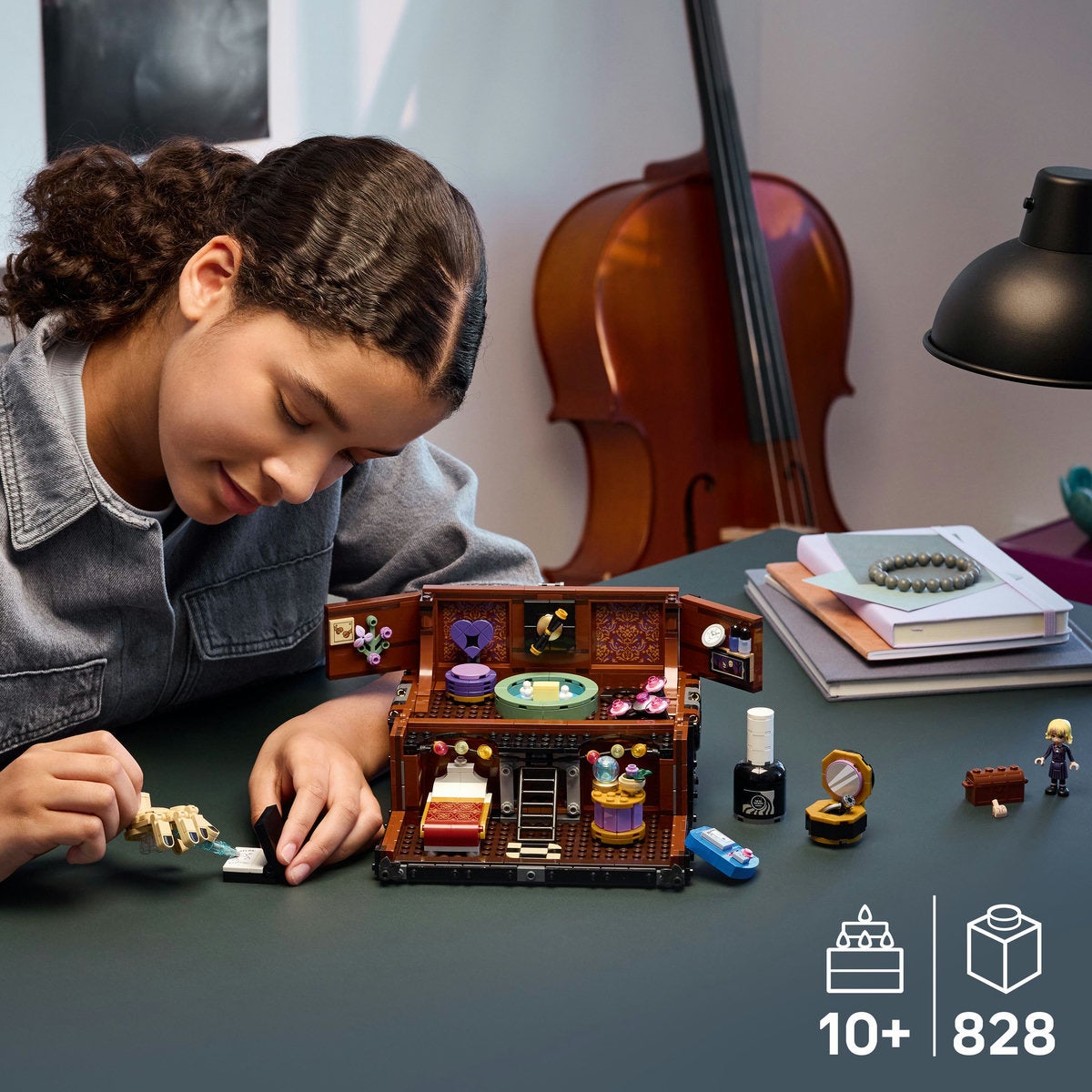 LEGO® Wednesday Things lägenhet, Byggset som födelsedags- eller halloweenpresent 76785