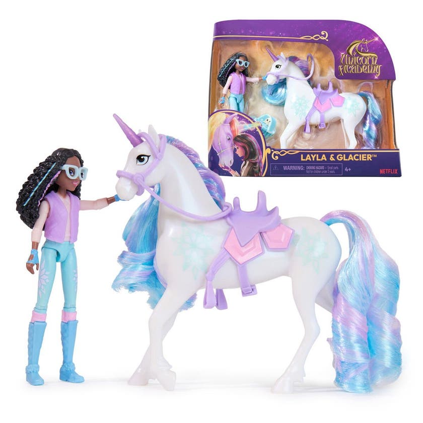 Unicorn Academy, Doll & Unicorn, Layla & Glacier