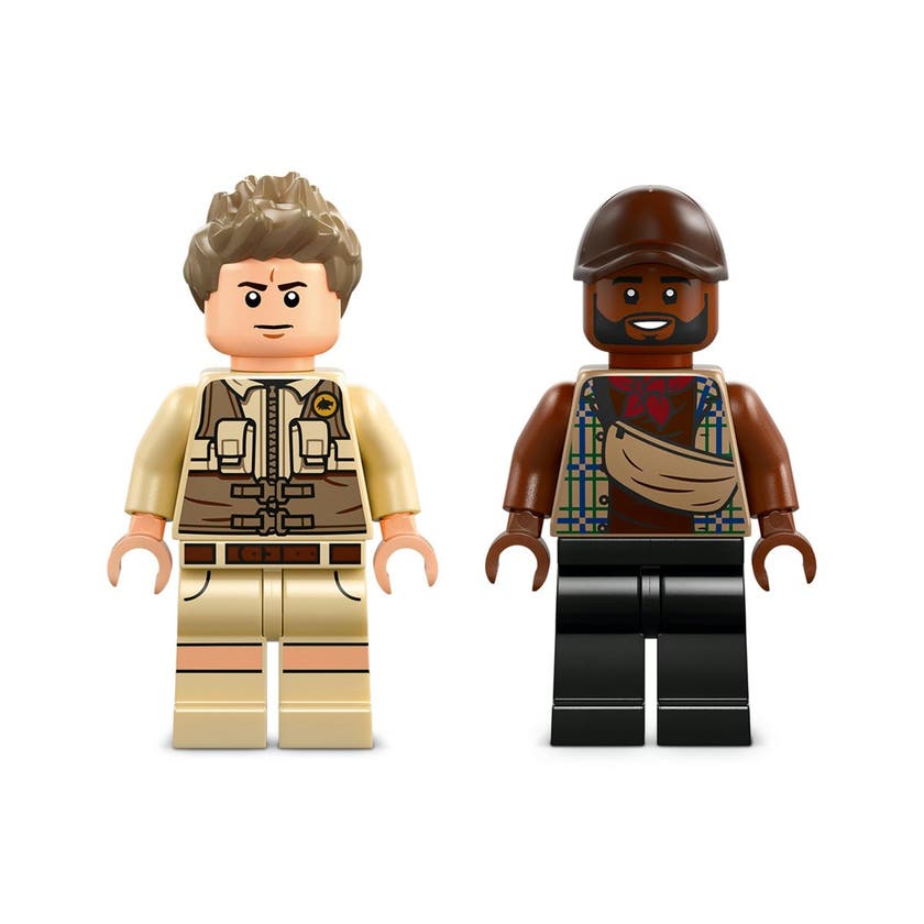 LEGO Jurassic World 76974, Båtuppdrag med klossbyggd mosasaurus