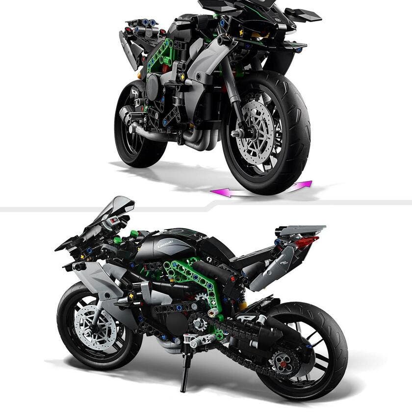 LEGO Technic 42170, Kawasaki Ninja H2R Motorcykel
