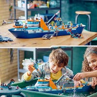 LEGO City 60368, Polarutforskare och skepp