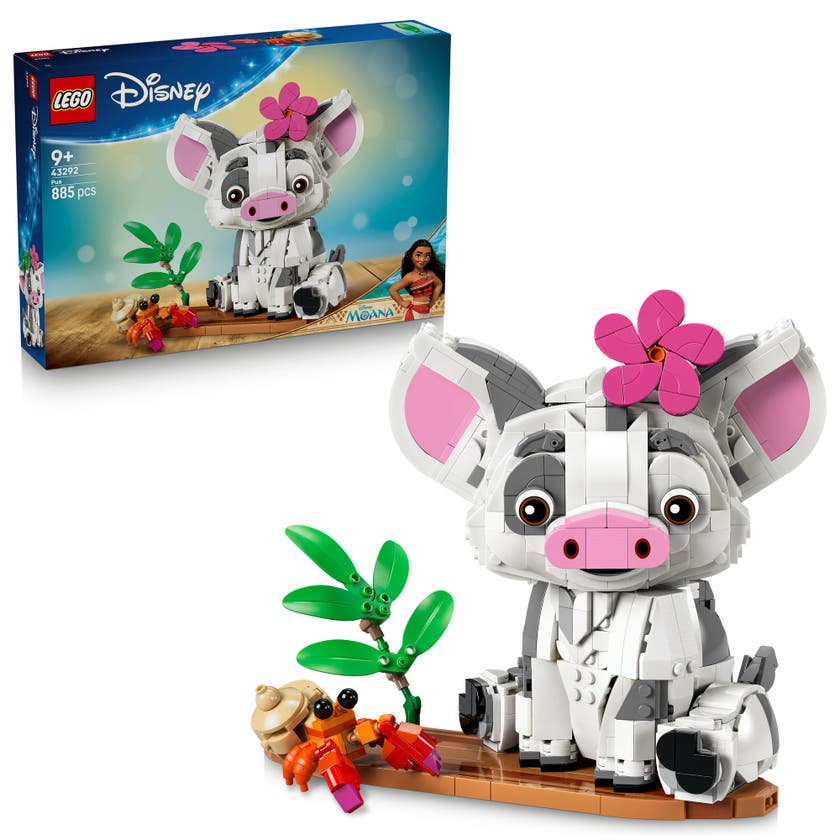 LEGO® │ Disney Vaiana Pua Byggleksak med grisprydnad 43292