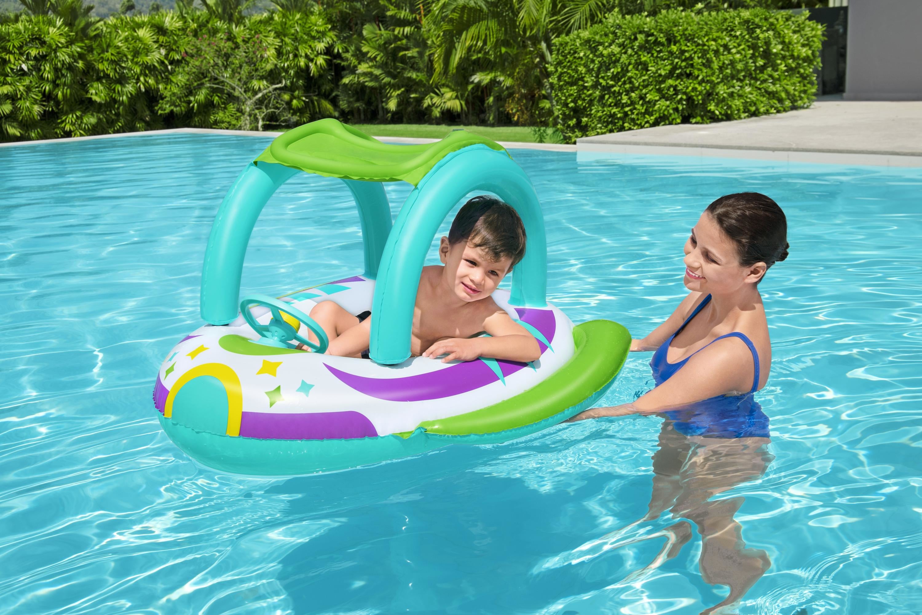 Bestway, 1.07M X 1.12M Space Splash Baby Boat