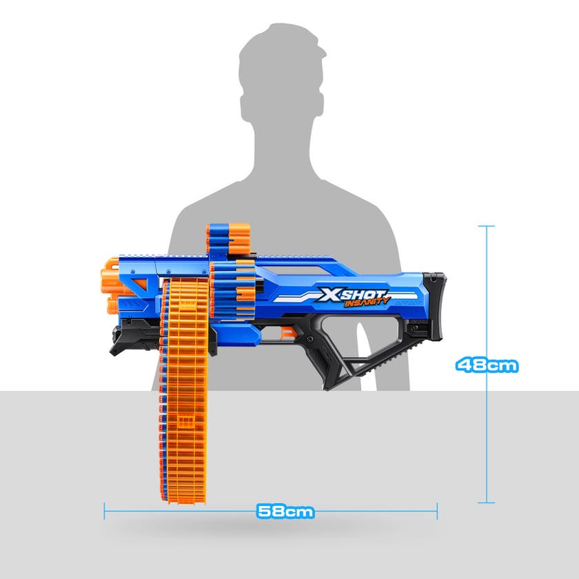 XSHOT Insanity Mad Mega Barrel