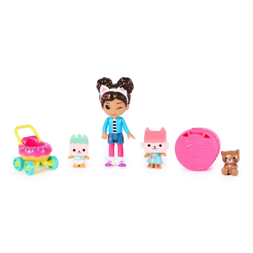 Gabby's Dollhouse, Friends Kitty Care Figure Pack