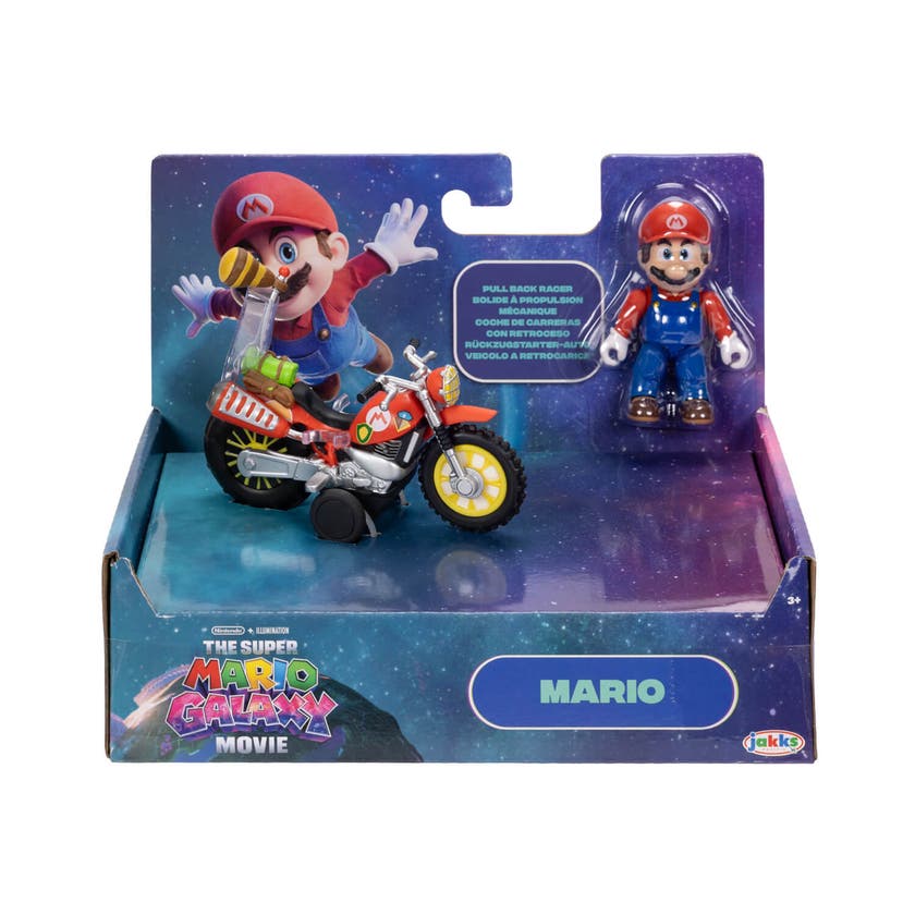 Super Mario motorcykel med figur