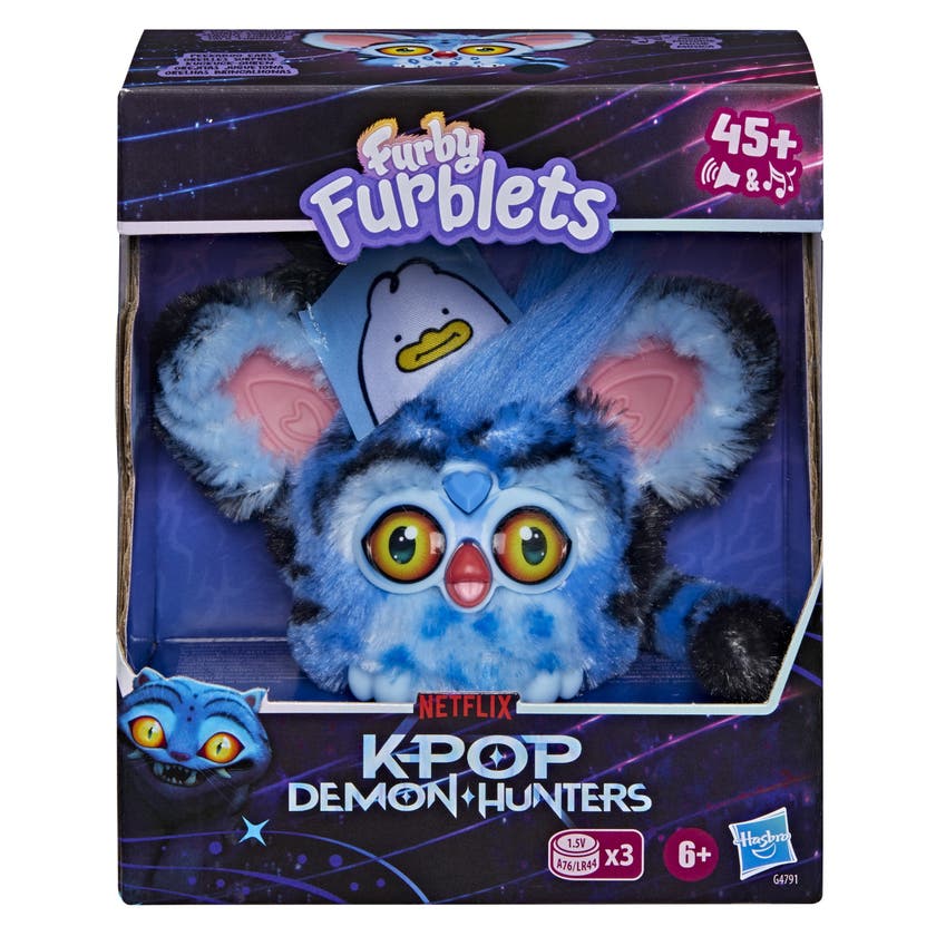 Furby Furblets Derpy Tiger KPop Demon Hunters gosedjur